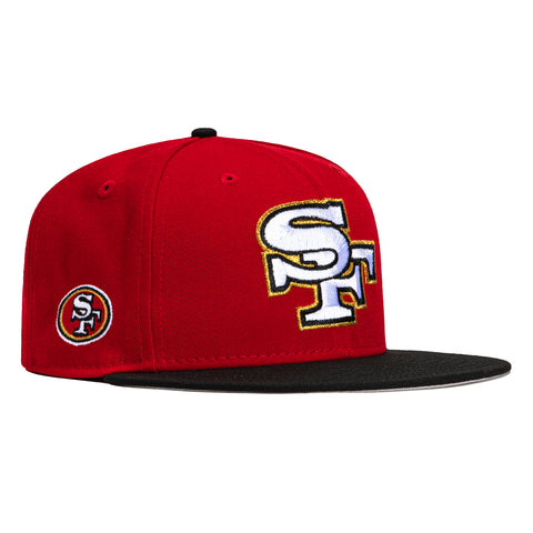 New Era 59Fifty San Francisco 49ers SF Hat - Red, Black