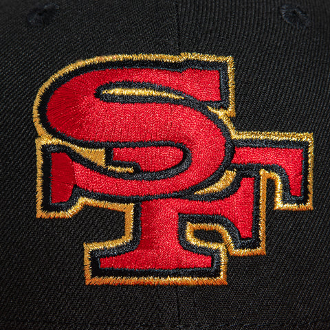 New Era 59Fifty San Francisco 49ers 199 Super Bowl SF Hat - Black, Red