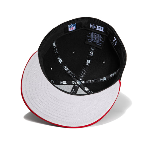 New Era 59Fifty San Francisco 49ers 199 Super Bowl SF Hat - Black, Red
