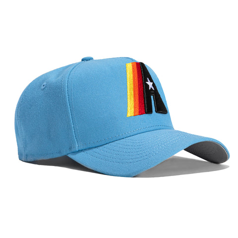 New Era 9Forty A-Frame Houston Astros Snapback Concept Hat - Light Blue