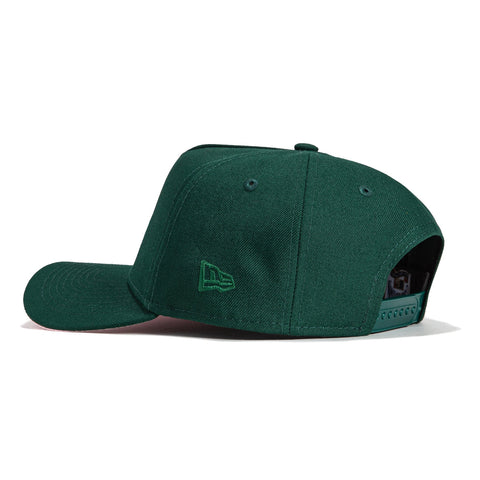New Era 9Forty A-Frame Green Eggs and Ham San Francisco Giants 2010 World Series Patch Snapback Hat - Green