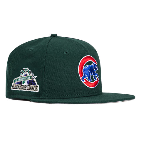 New Era 59Fifty Chicago Cubs 1998 All Star Game Patch Alternate Hat - Green