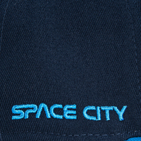 New Era 59Fifty Houston Astros Space City Hat - Navy, Neon Blue, Purple