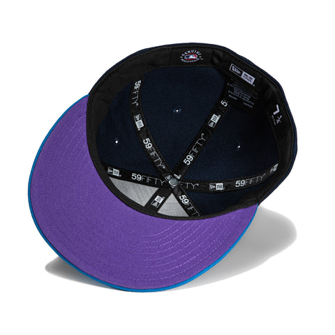 New Era 59Fifty Houston Astros Space City Hat - Navy, Neon Blue, Purple