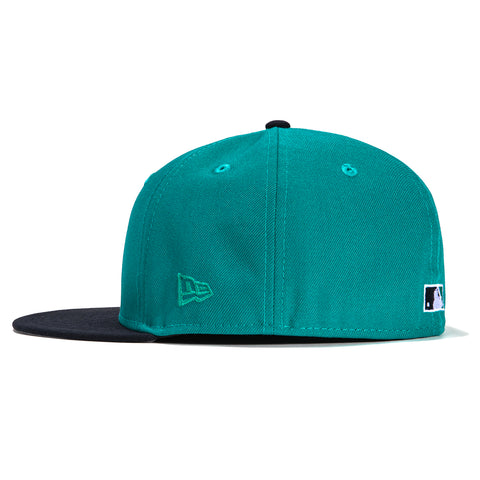 New Era 59Fifty Seattle Mariners Kingdome Patch Hat - Teal, Navy