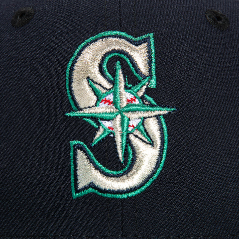 New Era 59Fifty Seattle Mariners Kingdome Patch Hat - Navy, Teal