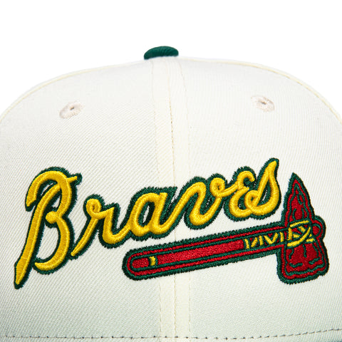 New Era 59Fifty Atlanta Braves 2000 All Star Game Patch Hat - White, Green, Gold, Red
