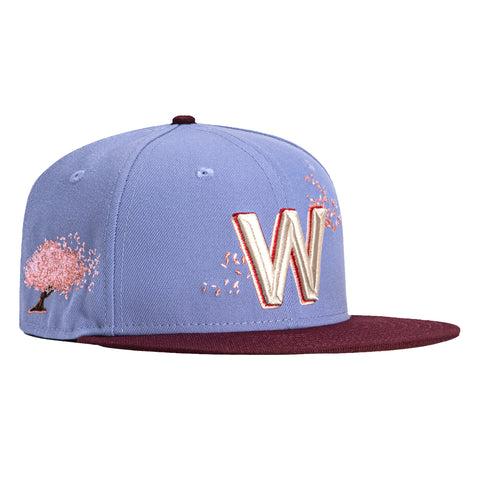 New Era 59Fifty Washington Nationals City Connect Patch Hat - Lavender, Maroon, Pink