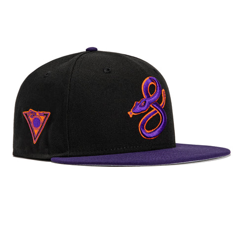 New Era 59Fifty Arizona Diamondbacks Serpientes City Connect Patch Hat - Black, Purple, Orange