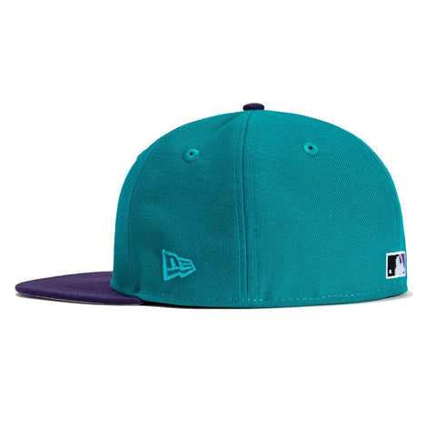New Era 59Fifty Arizona Diamondbacks Inaugural Patch Logo Hat - Teal, Purple