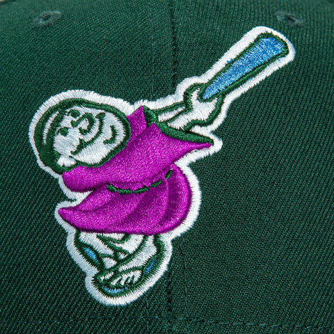 New Era 59Fifty Silk Icys San Diego Padres Stadium Patch Friar Hat - Green