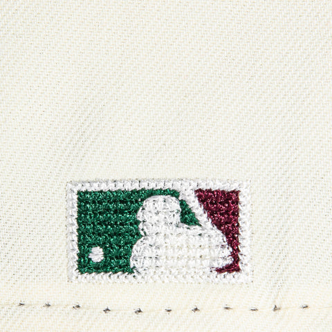 New Era 59Fifty Chain Stitch Brooklyn Dodgers Hat - White, Green