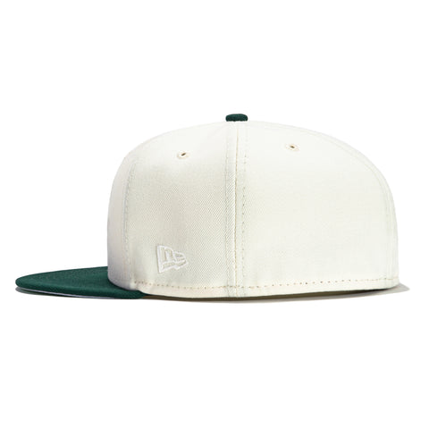 New Era 59Fifty Chain Stitch Brooklyn Dodgers Hat - White, Green