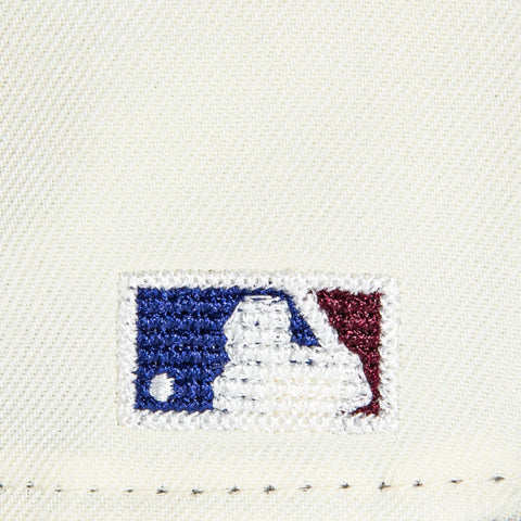 New Era 59Fifty Chain Stitch Los Angeles Angels Hat - White, Royal