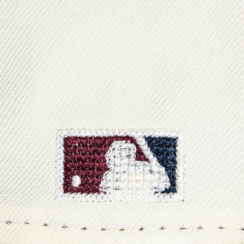New Era 59Fifty Chain Stitch San Francisco Giants Hat - White, Cardinal