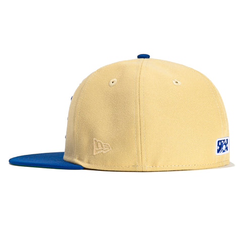 New Era 59Fifty Montreal Royals Logo Patch Hat - Tan, Royal