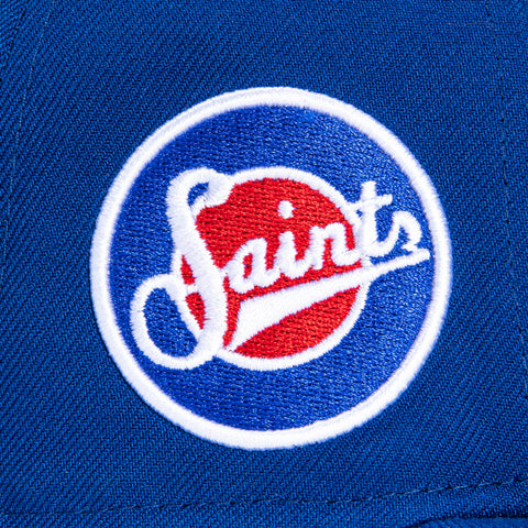 New Era 59Fifty St Paul Saints Logo Patch Hat - Royal
