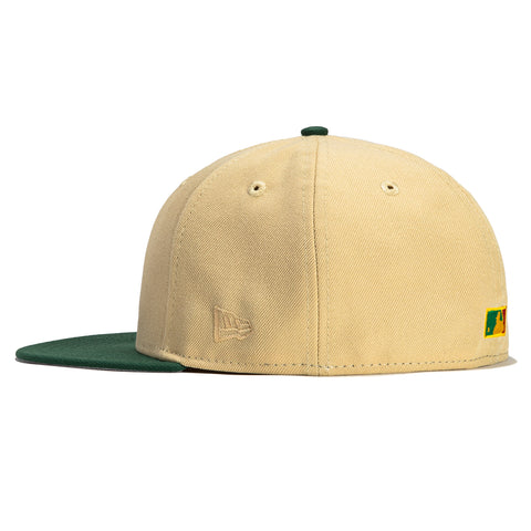 New Era 59Fifty Seattle Mariners 35th Anniversary Patch Hat - Tan, Green