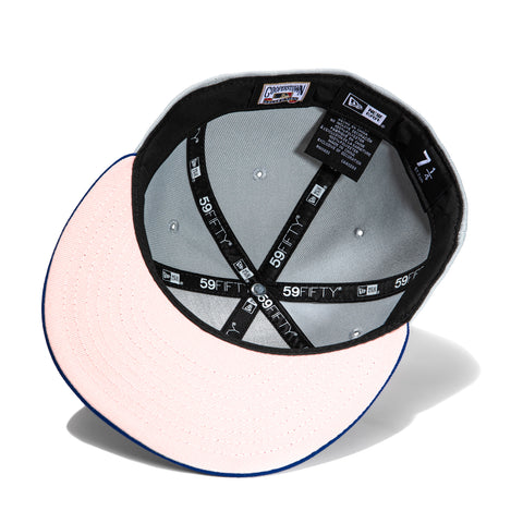 New Era 59Fifty Los Angeles Angels 40th Anniversary Patch Alternate Hat - Grey, Royal, Pink