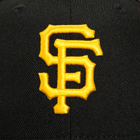 New Era 59Fifty San Francisco Giants 50th Anniversary Patch Hat - Black, Gold