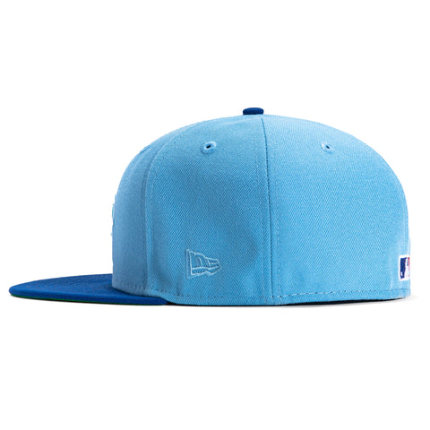 New Era 59Fifty Toronto Blue Jays 25th Anniversary Patch Hat - Light Blue, Royal