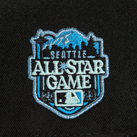 New Era 59Fifty Black Ice Seattle Mariners 2023 All Star Game Patch Hat - Black
