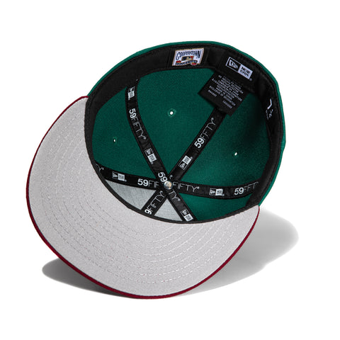 New Era 59Fifty Arizona Diamondbacks Inaugural Patch Logo Hat - Green, Cardinal