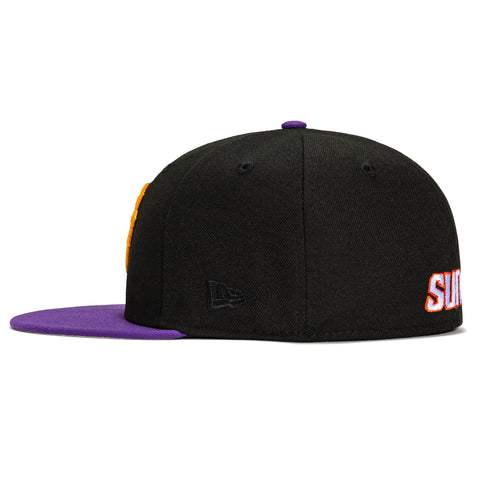 New Era 59Fifty Phoenix Suns Burst Hat - Black, Purple