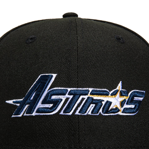 New Era 59Fifty Black Dome Houston Astros Astrodome Patch Word Hat - Black