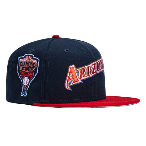 New Era 59Fifty Arizona Diamondbacks Inaugural Patch Jersey Hat - Navy –  Hat Club