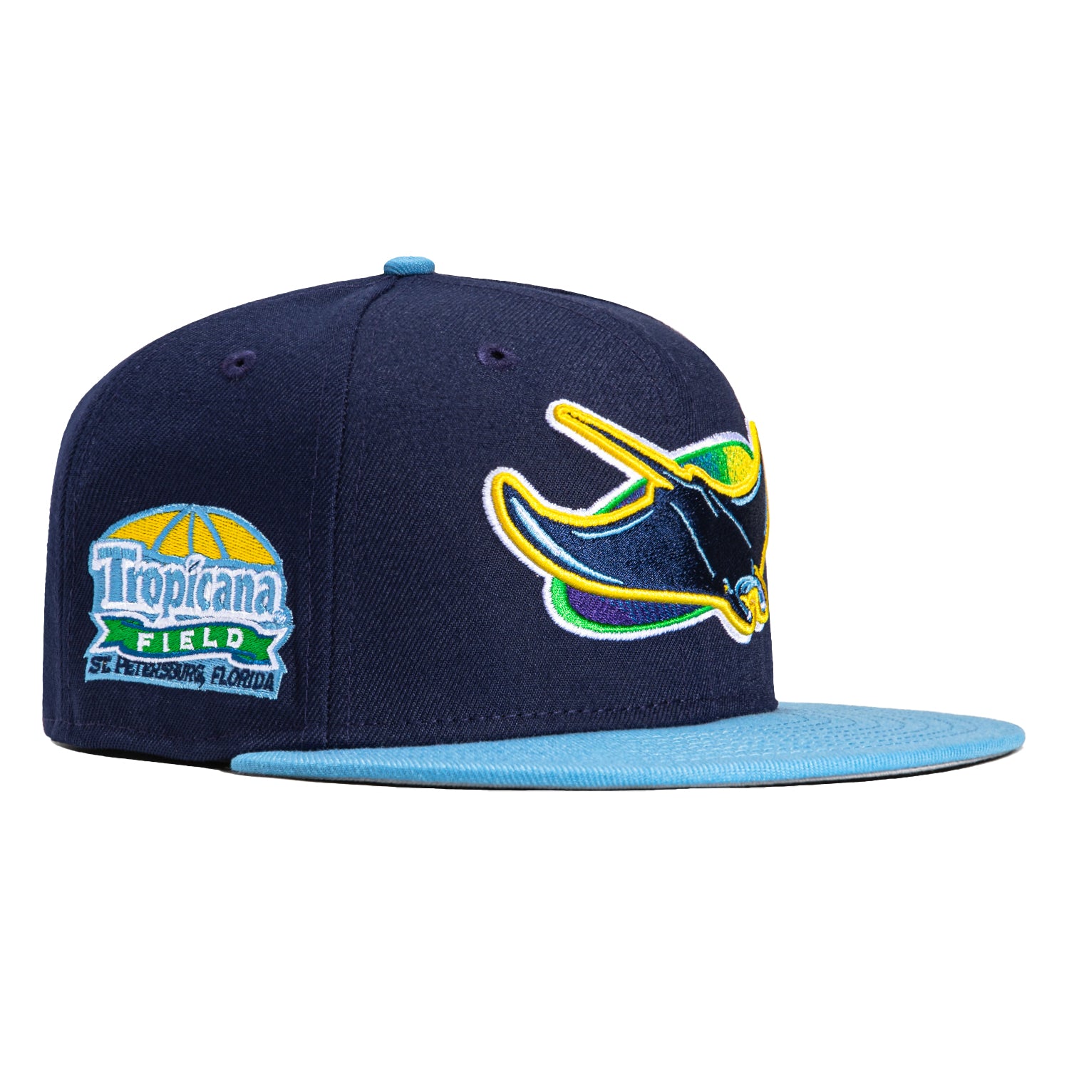 New Era 59Fifty Tampa Bay Rays Tropicana Field Patch Alternate Hat - L ...