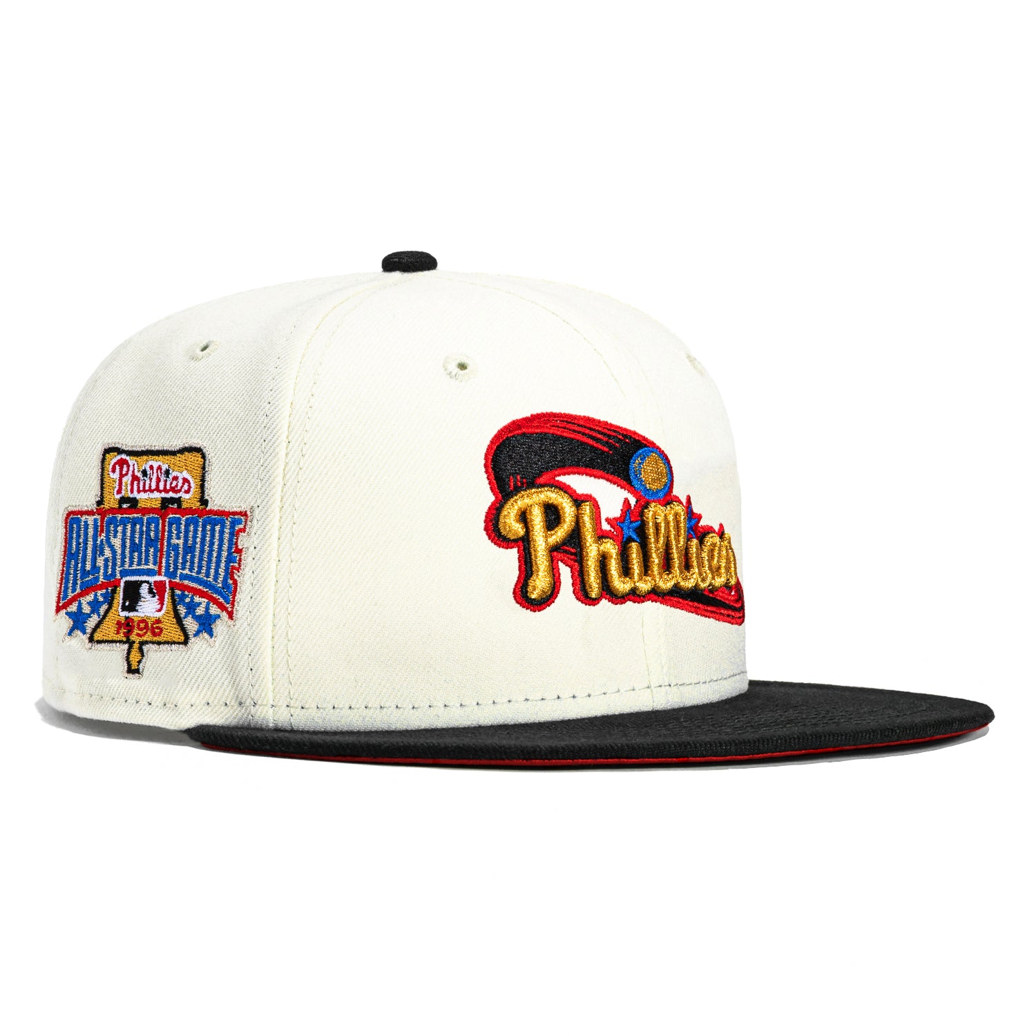 New Era 59Fifty Philadelphia Phillies Inaugural Patch Logo Hat - White ...