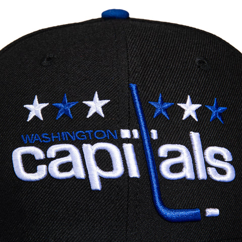 47 Brand Sureshot Captain Washington Capitals Stanley Cup Patch Snapback Hat - Black, Indigo