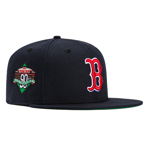 New Era 59Fifty Boston Red Sox 90th Anniversary Park Patch Hat - Navy