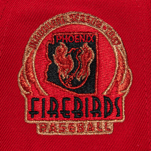 New Era 59Fifty Phoenix Firebirds Inaugural Patch Hat - Red