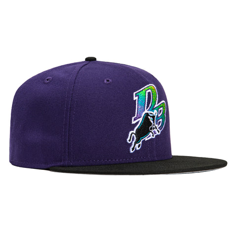 New Era 59Fifty Durham Bulls Hat - Purple, Black