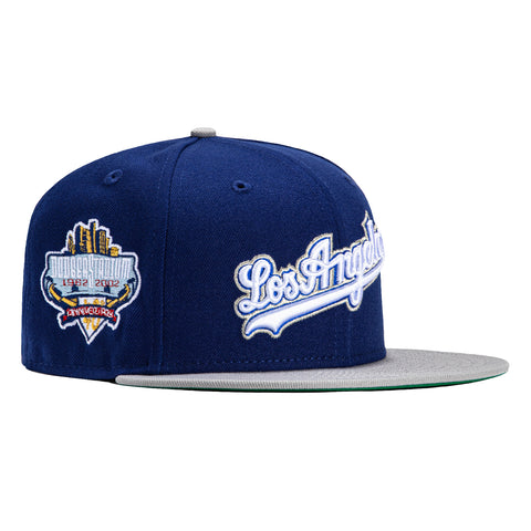 New Era 59Fifty Los Angeles Dodgers 40th Anniversary Stadium Patch Word Hat - Royal, Grey