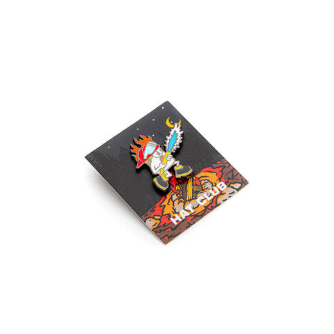 Hat Club Campfire 2.0 Firefighter Pin - Multi-Color