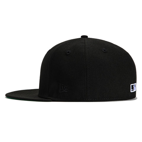 New Era 59Fifty Chicago White Sox Alternate Logo Patch Hat - Black, Metallic Silver