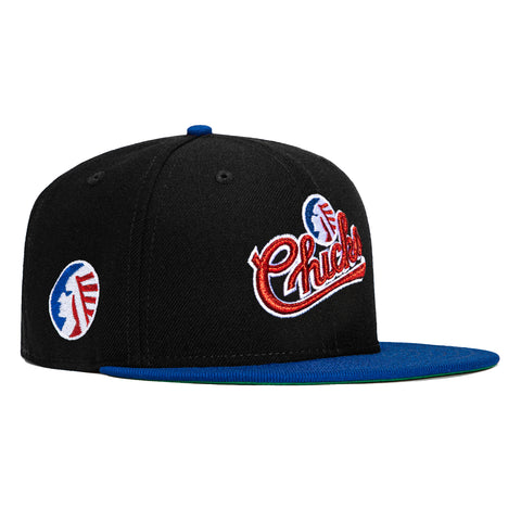 New Era 59Fifty Memphis Chicks Logo Patch Hat - Black, Royal