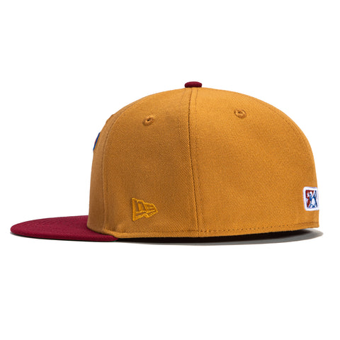 New Era 59Fifty Butte Copper Kings Hat - Khaki, Cardinal