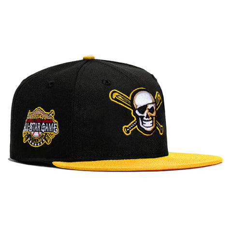 New Era 59Fifty Bradenton Marauders All Star Game Patch Hat - Black, Gold