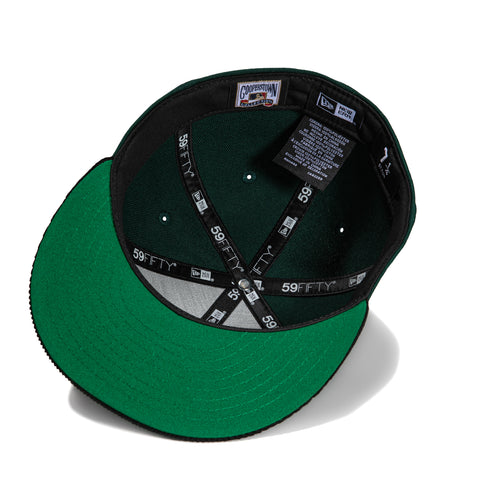 New Era 59Fifty Cord Visor San Francisco Giants 1984 All Star Game Patch Hat - Green, Black