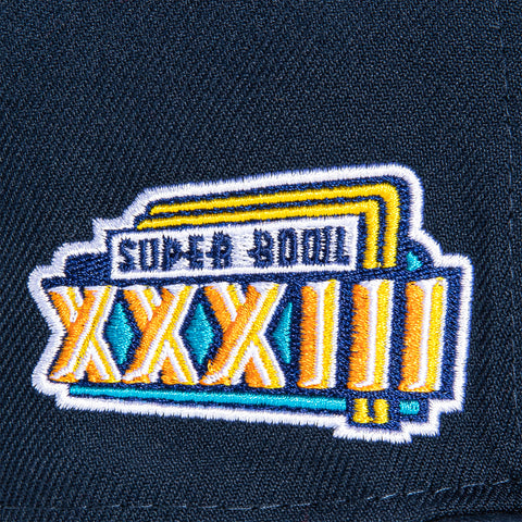 New Era 59Fifty Denver Broncos 1999 Super Bowl Patch Alternate Hat - Navy