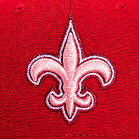 New Era 59Fifty Sweethearts New Orleans Saints 2010 Super Bowl Patch Hat - Red