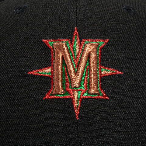 New Era 59Fifty Seattle Mariners 2023 All Star Game Patch Alternate Hat - Black, Green