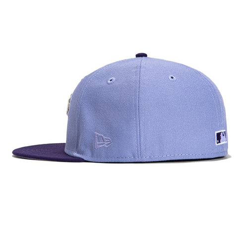 New Era 59Fifty Los Angeles Dodgers 60th Anniversary Stadium Patch Hat - Lavender, Purple