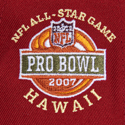 New Era 59Fifty Campbell's® Chunky® Seattle Seahawks 2007 Pro Bowl Patch Hat - Brick, Maroon