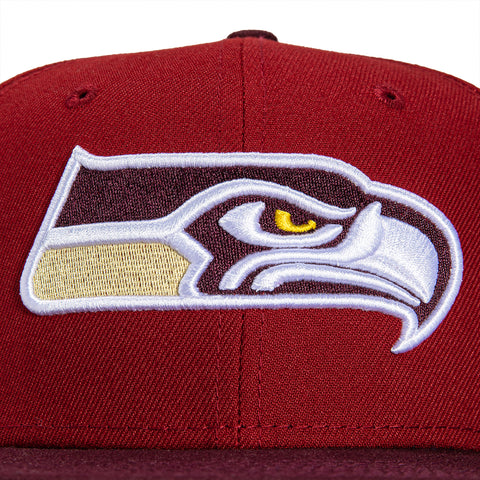 New Era 59Fifty Campbell's® Chunky® Seattle Seahawks 2007 Pro Bowl Patch Hat - Brick, Maroon