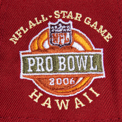 New Era 59Fifty Campbell's® Chunky® Pittsburgh Steelers 2006 Pro Bowl Patch Hat - Brick, Maroon